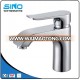 Chrome single lever wash faucet