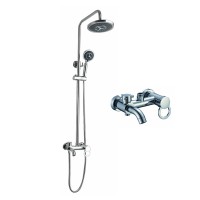 high quality instant hot water shower bathroom shower hotel brass hot and cold water mixer shower