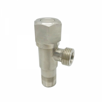 Factory supply Angle Valve for Toilet  Sus304 Stainless Steel  Accessory Surface Packing Technical Bathroom  Color